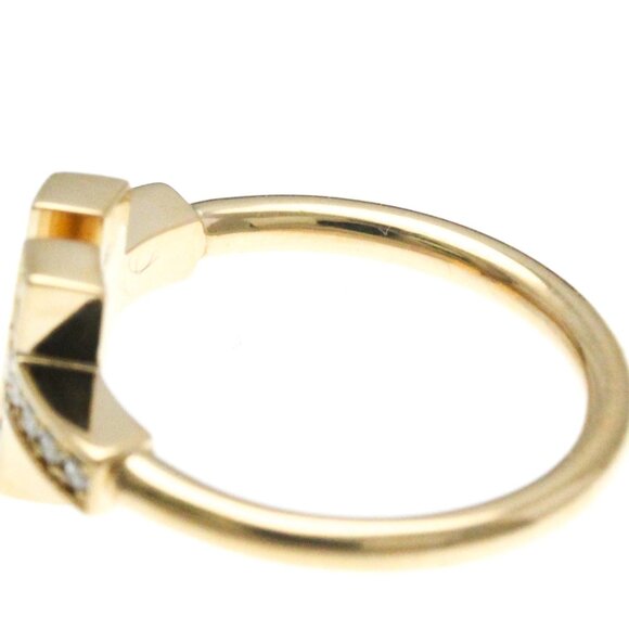 TIFFANY Authentic 18k Gold Diamond Ring - Picture 7 of 10